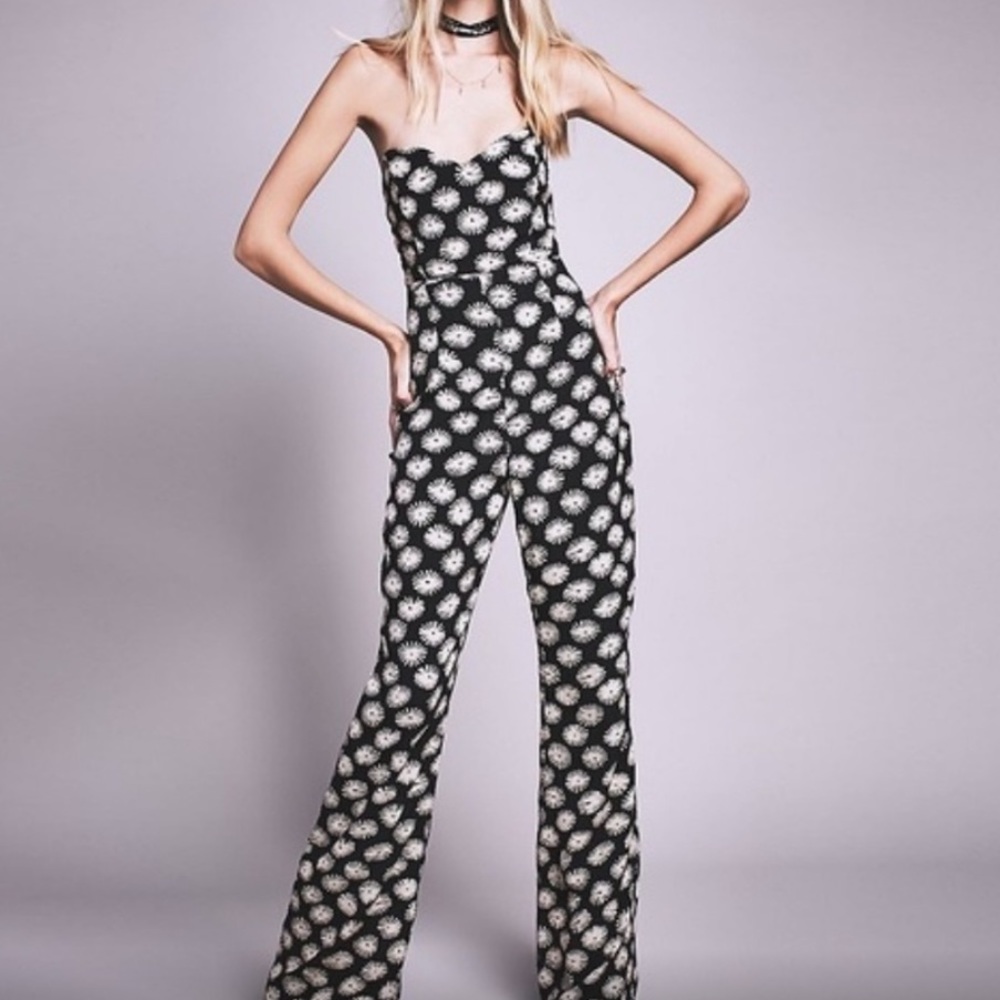 Stone Cold Fox wide leg jumpsuit with pockets